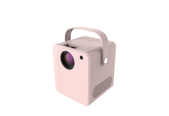 เครื่องฉายภาพ DLP แบบพกพา 120 Lumens Android 9.0 OS จอ LCD ไร้สาย LED Hd Projector