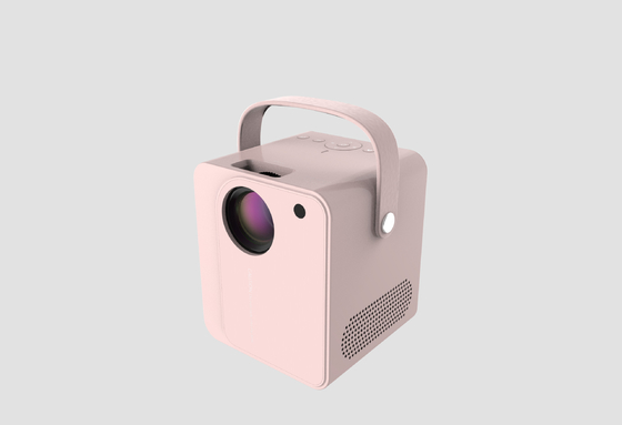 มินิ LCD Pico Projector แบบพกพา Android 9.0 OS การแชร์หน้าจอแบบไร้สาย