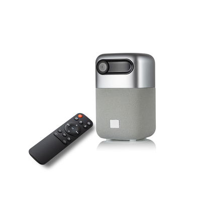9000mAh แบตเตอรี่ ฉายภาพสั้นเลเซอร์โปรเจคเตอร์ ขนาดพกพา Pico Led Projector 100 Lumens