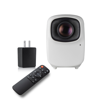 Outdoor 1080P Mini Projector Android โปรเจคเตอร์พกพาอัจฉริยะ 200 Lumens 1.2m 3m