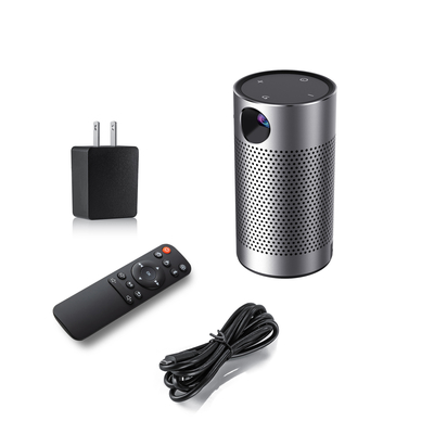ODM Android เครื่องฉายภาพยนตร์กลางแจ้ง Pico DLP โปรเจคเตอร์ฉายภาพสั้น 4k 70 Lumens