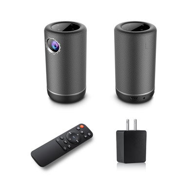 Android 8.1 Mini Led Video Projector DLP Wifi Bluetooth มินิโปรเจคเตอร์ 150 Lumen