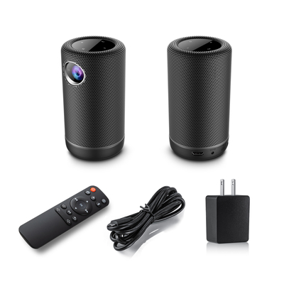 Pico DLP LED โฮมเธียเตอร์โปรเจคเตอร์ WiFi Bluetooth 4k Laser Projector 150 ANSI Lumen