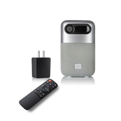 DLP Mini Pico Projector ลำโพงดีลักซ์ แบตเตอรี่ ขับเคลื่อนสำหรับโฮมเธียเตอร์