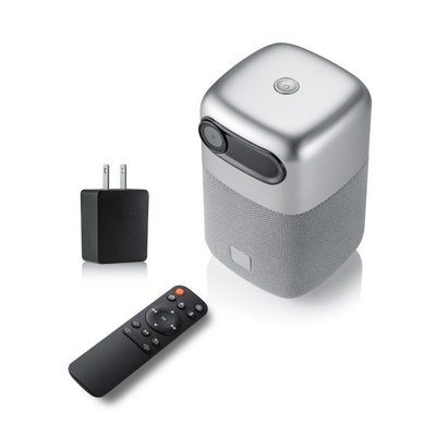 DLP Mini Pico Projector ลำโพงดีลักซ์ แบตเตอรี่ ขับเคลื่อนสำหรับโฮมเธียเตอร์