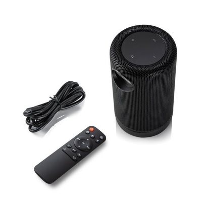 เมทัลลิก Smart Pico Projector Fidelity Speaker Android 8.1 สำหรับ Camping