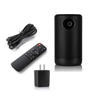 เมทัลลิก Smart Pico Projector Fidelity Speaker Android 8.1 สำหรับ Camping