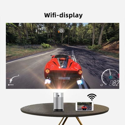 Outdoor Smart Android Projector โรงละครไร้สาย 1080P LED DLP Mini Projector