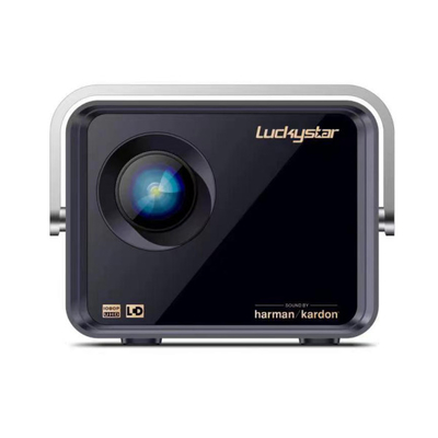 200 ANSI Lumen 3.5&quot; LCD โปรเจคเตอร์พกพา 1080P Android 9.0 OS