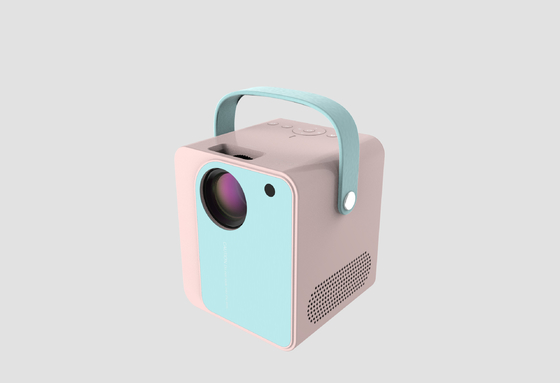 Wifi BT มินิโฮมเธียเตอร์โปรเจคเตอร์ Android 9.0 OS 1080p โปรเจคเตอร์พกพา 120 Lumens
