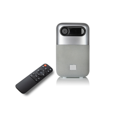 โปรเจคเตอร์พกพาอัจฉริยะอายุการใช้งาน 20000 ชั่วโมง 100 Lumens DLP Projector เพื่อความบันเทิง