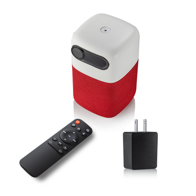 100 ANSI Lumens Mini Pico Projector WIFI บลูทูธ Android 9.0