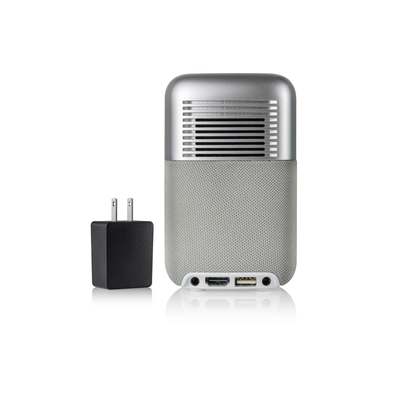 Smart Pico DLP Projector 100 ANSI Lumens 9000mAh แบตเตอรี่ โฟกัสแบบแมนนวล