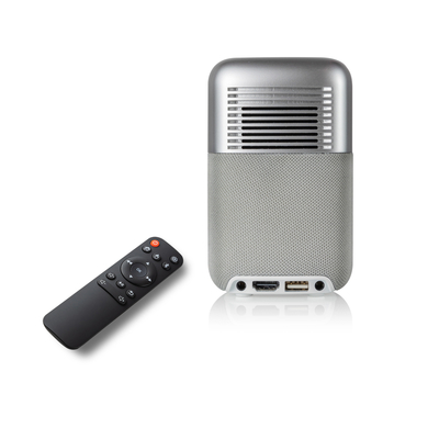 1080P Android Smart Portable DLP Projector โฮมเธียเตอร์สำหรับสมาร์ทโฟนแท็บเล็ตพีซี
