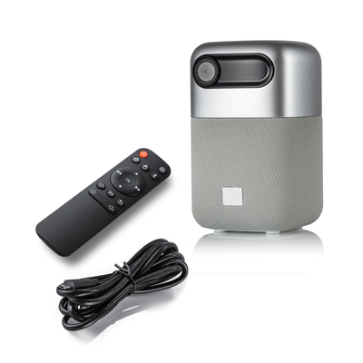 1080P Android Smart Portable DLP Projector โฮมเธียเตอร์สำหรับสมาร์ทโฟนแท็บเล็ตพีซี