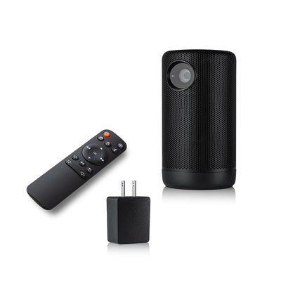 DLP Smart Mini Pico Projector พร้อมแบตเตอรี่ WiFi Bluetooth