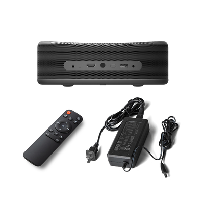โปรเจคเตอร์โฮมเธียเตอร์ HDMI 4k 350 ANSI Lumens DLP โปรเจคเตอร์โฮมเธียเตอร์อัจฉริยะ