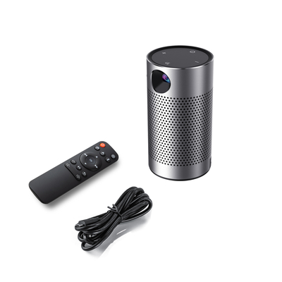 โปรเจ็กเตอร์ไร้สายแบบพกพา 4K Pico Android DLP มินิโปรเจ็กเตอร์ไร้สาย 70 Lumens