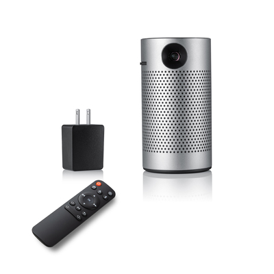 โปรเจ็กเตอร์ที่ใช้แบตเตอรี่ 4K Pico 70 Lumens DLP Led Entertainment Projector