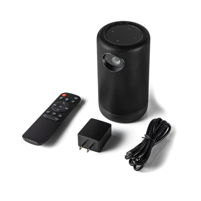 เมทัลลิก Smart Pico Projector Fidelity Speaker Android 8.1 สำหรับ Camping
